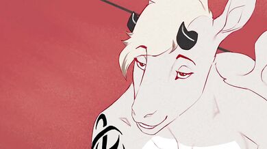 The Horny Bull's Rutting Season with the Kinky Goat