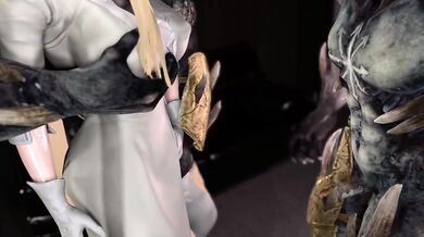 Commander White Fucks Two Demonic Bitches