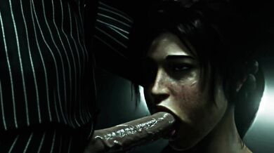 Busty Tomb Raider Bitch Gets Fucked Hard and DP'd in Virtual Reality Porn Game