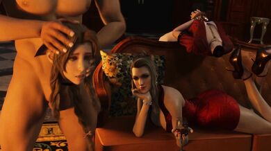 Naughty Nurse Aerith Gets Naked in the OR [SandflyActual]