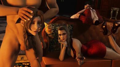 Naughty Nurse Aerith Gets Naked in the OR [SandflyActual]