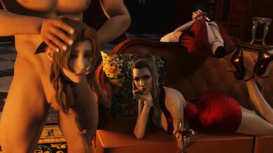 Naughty Nurse Aerith Gets Naked in the OR [SandflyActual]