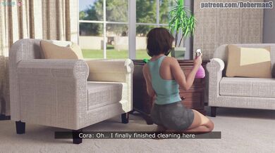 Cora's Slutty Wife Life in Ep.4 [Doberman Studio]