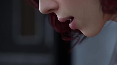 Devious Black Widow Tempts and Teases in 'Web of Seduction' [Redmoa]