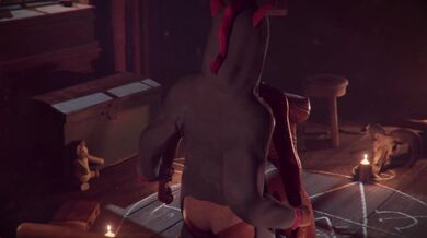 Deepthroat Diva Lara Croft Gets Strap-On Slammed by WildEye Studios