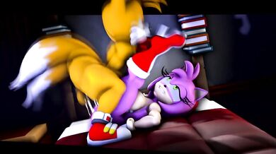 Amy & Tails' Roommates Fuck Fest