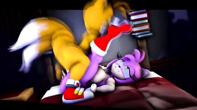 Amy & Tails' Roommates Fuck Fest