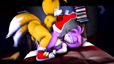 Amy & Tails' Roommates Fuck Fest