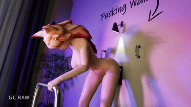 Ahri's Frenzied Fun with Double Dicks at Home