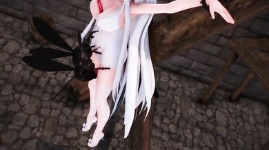 A glowing insect queen takes on a swarm of horny drones in this intense porn parody