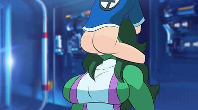 Fucking Hulk's Ass with a Dragon Cock [Funsexydragonball]