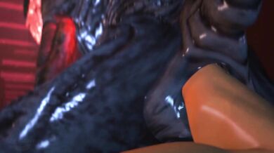 Interstellar Invasion: Anal Fingering and Xenomorphic Fusion with Female Keyfeather Alien