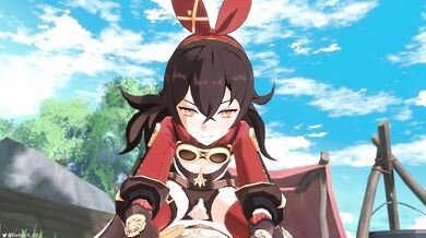 Riding the Amber Dildo with Outrageous Pleasure