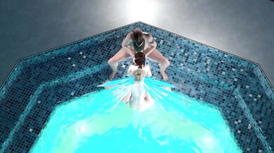 Watch these gorgeous babes get down and dirty in the swimming pool, as they explore their deepest desires and fulfill each others fantasies!