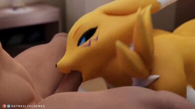 Renamon and Krystal's Steamy Sexcapades
