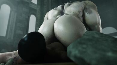 The Pyramid Head - Riding a hard cock