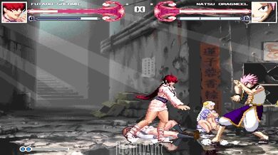 Shemale Shermie Fucks Natsu in MUGEN 7