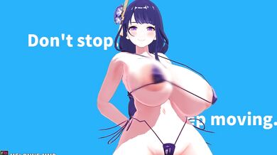 Motivational Miko with Raiden - Melone's MMD Magic