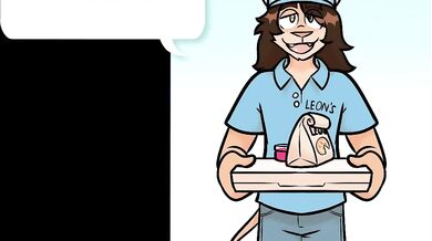 Pizza Delivery - The Secret Ingredient is Cum!