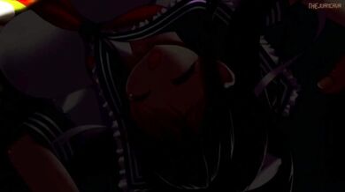 Fantasizing with Schoolgirl in Dirty Industrial Complex