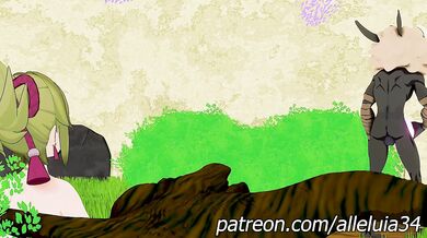 Kuki and Shinobu Get Creamed by a Hilarious URL