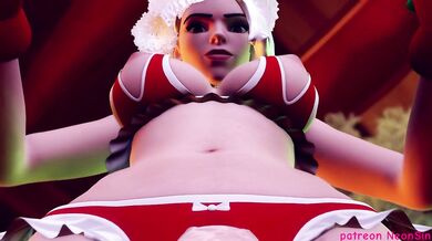 Ashe and the Christmas Neon