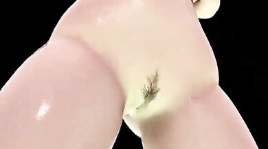 Titty-fucking the Sex Dolls at the Brothel