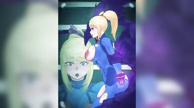 Samus and Ridley's Epic Fuck Fest (With Audio)