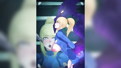 Samus and Ridley's Epic Fuck Fest (With Audio)