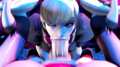 Black Cat D.Va & Pink Mercy Futanari Blowjob Orgy (Note: Futanari is a term used in hentai to describe a woman with a penis)A young woman is coerced into performing fellatio on her male attacker in this explicit hentai video. Against her will, she subm
