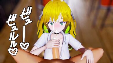 Nerdy Girl Gives Hand Job and Lesbian Sex in This Hentai Porn Story