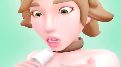 Futa Cowgirl Unleashes Explosive Cum Torrent