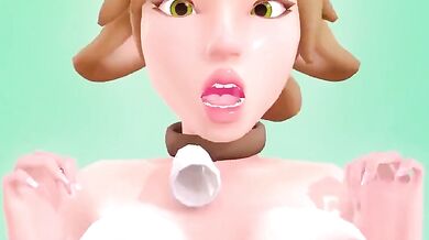 Futa Cowgirl Unleashes Explosive Cum Torrent