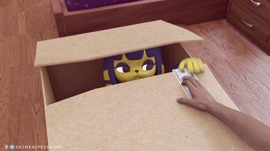 [Boatmealpechoneg] Naked Ankha Perspective (Hentai)