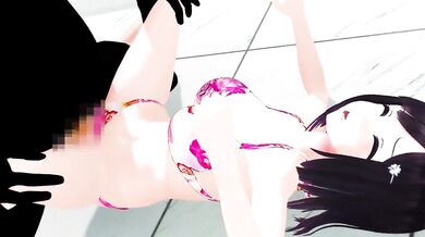 Rin Yuzuki Gets Nailed in a Fourth Swimsuit Shoot