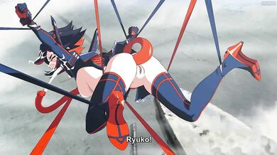 Matoi Ryuko (Ki*ll la Ki*ll) Fucks Zone-sama in the Ass