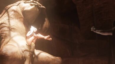 Ahsoka and the Hungry Rancor's Unbreakable Bond