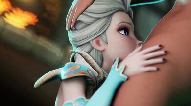 Lesbian Princesses in a Sexual Adventure.