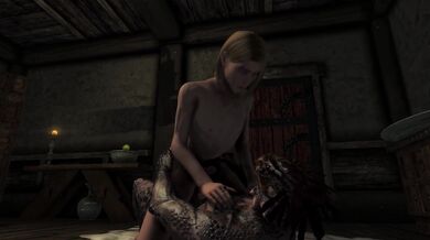 Nordic Twink Gets Fucked by Lizard Dick in the Pub [RustyShackelford]