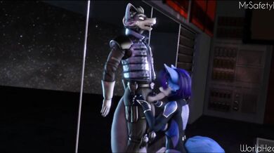 Krystal Gets Fucked By Wolf In The Ass By MrSafetyLion