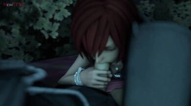 Cumming Together with Disney Characters in Kingdom Hearts