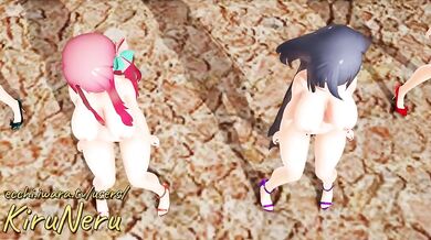 Zombieland Saga Girls' Dance Party: A Jiggly Undead Fiesta!