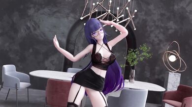 [JUSWE] Dr. Mei's Sexy Striptease [4K]