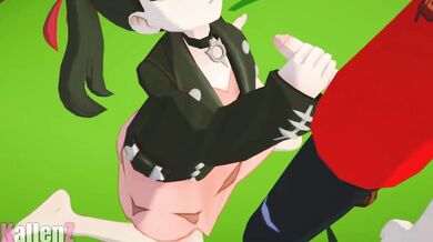 Futa Marnie's Battle! - A Porn Parody of Pokemon Sword and Shield