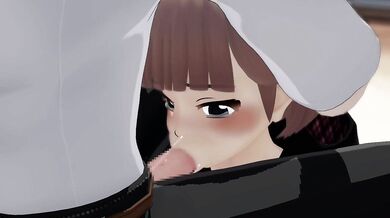 Tight Japanese Trap Squeezes and Sucks Hard [Gonorego18]