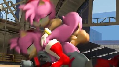 Jizzing on Amy's Bodacious Titties [blackchaos64]