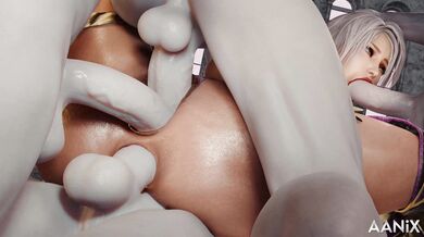 3-Way Punishment with Ivy Valentine [White, Aanix, 4K]