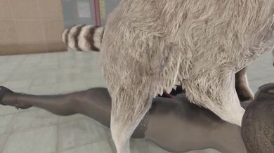 Gangbanged by Canines at the Burger Joint