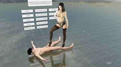 Fucking Diao Chan's Feet in Dynasty Warriors Footjob