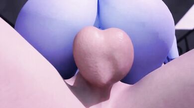 Tall and Horny Honta Gets Licked Hard by Widowmaker's Tongue
